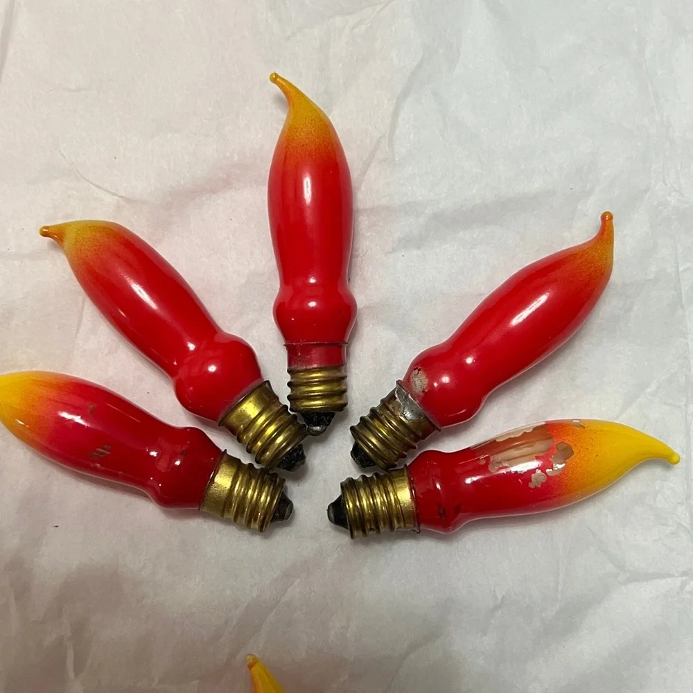 Flame Light Bulbs - 120v - Picture 2 of 7